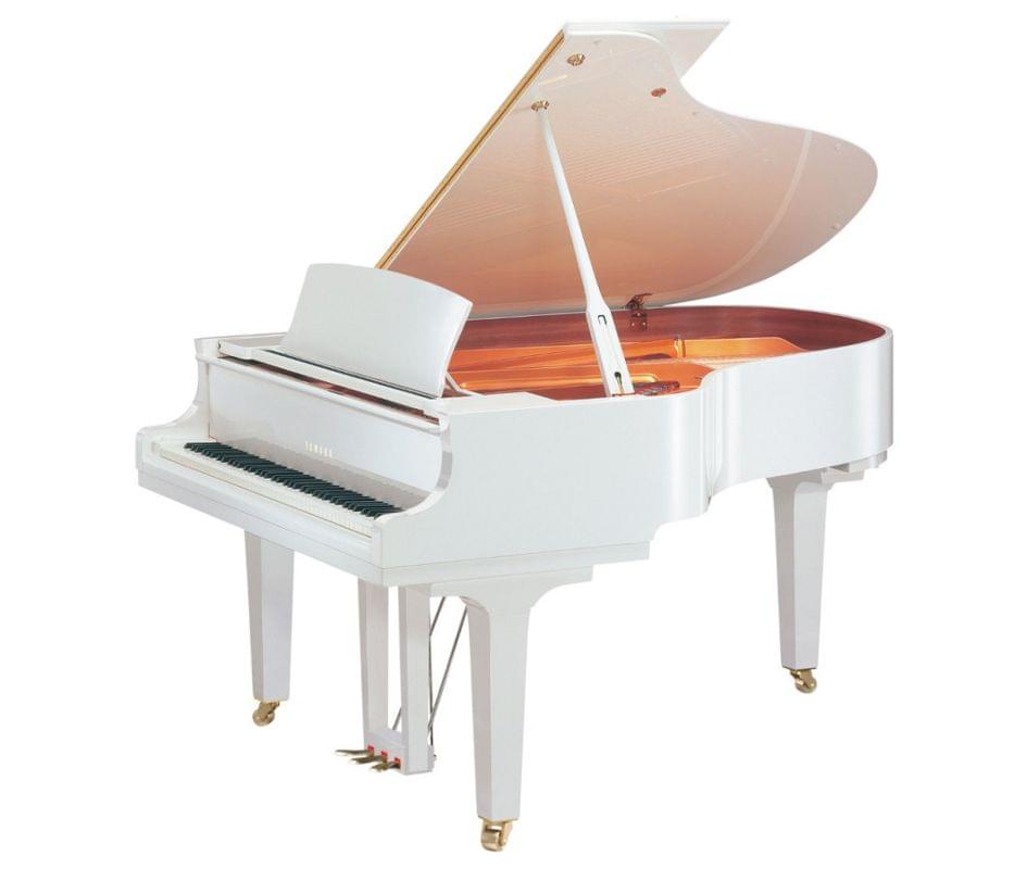 Piano de cola YAMAHA CX Series. Modelo C3X color blanco pulido