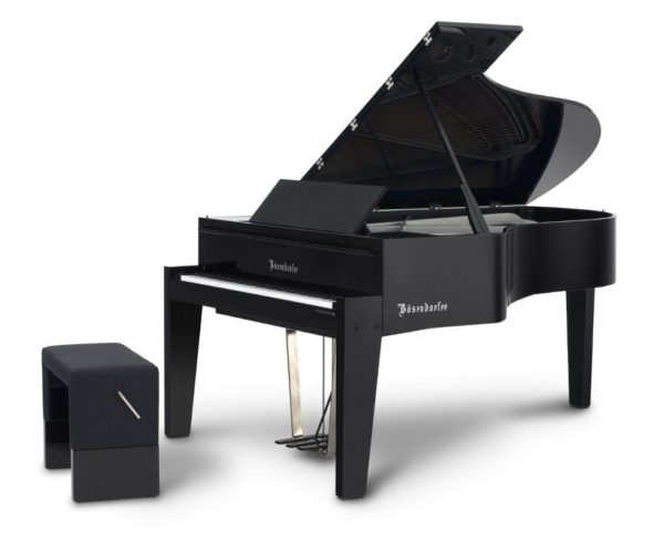 Piano de cola BÖSENDORFER modelo diseño Edge con banqueta