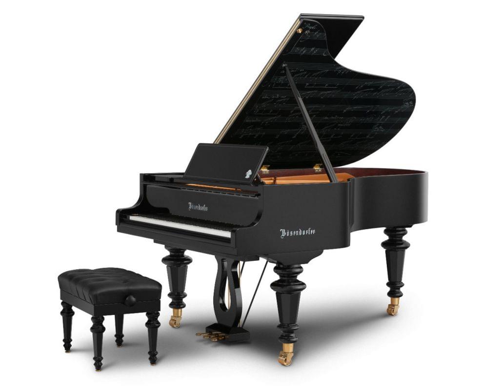 Piano de cola BÖSENDORFER modelo especial Beethoven con banqueta