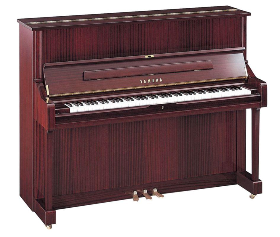 Piano vertical YAMAHA U Series. Modelo U1. Color caoba pulido