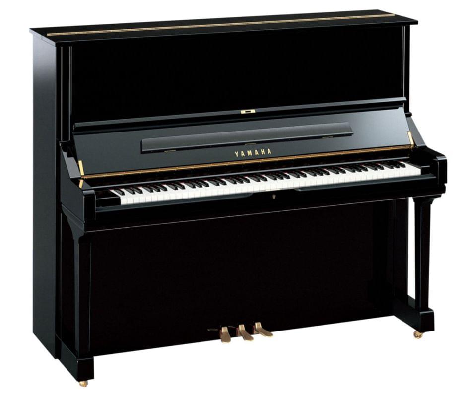 Piano vertical YAMAHA U Series. Modelo U3S. Color negro pulido