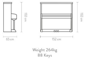 Imagen del contorno piano vertical BÖSENDORFER Grand 130