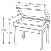 Banqueta HIDRAU LITE X5 mides