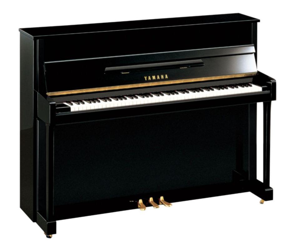 Imagen piano vertical YAMAHA. B Series modelo B2 color negro pulido