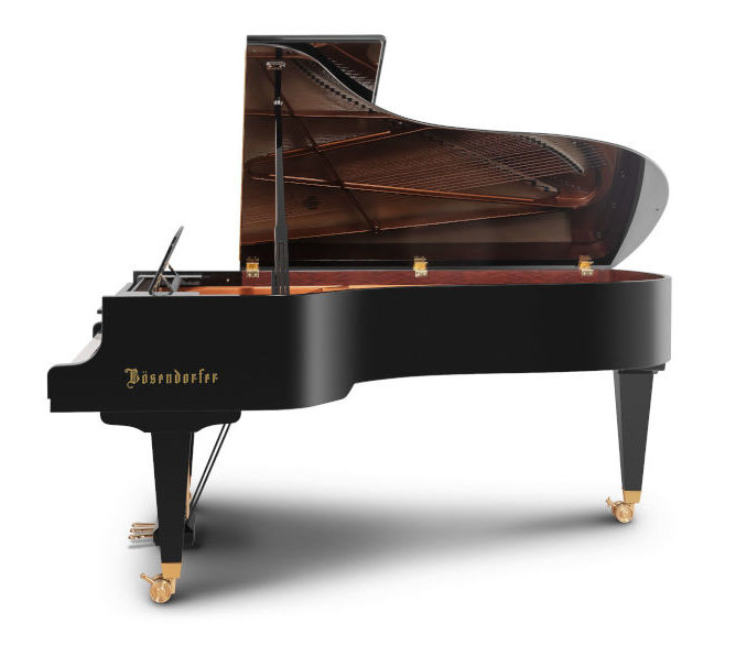 Piano de cola BÖSENDORFER Concert Grand 230 VC vista lateral