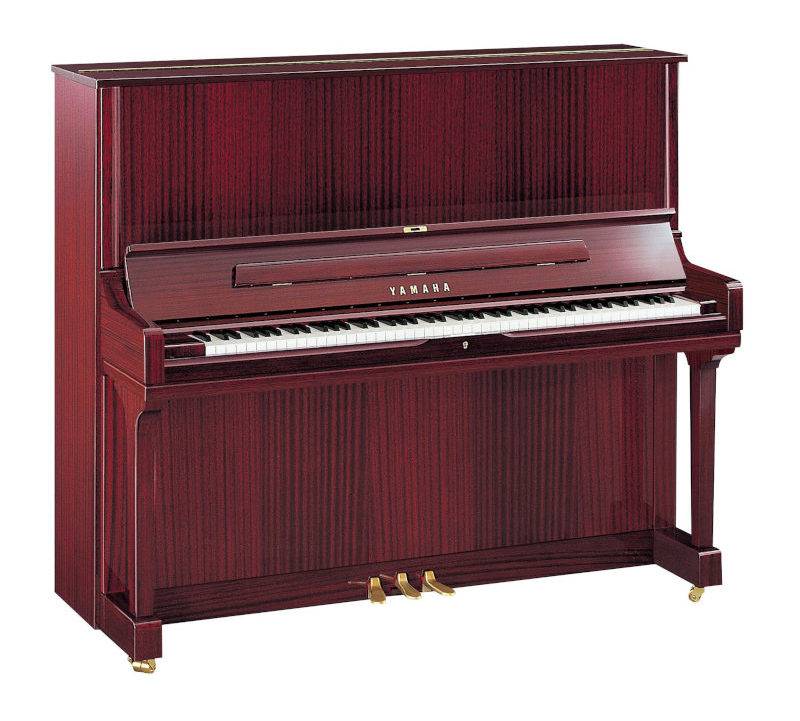 Piano vertical YAMAHA modelo YUS3 caoba pulido