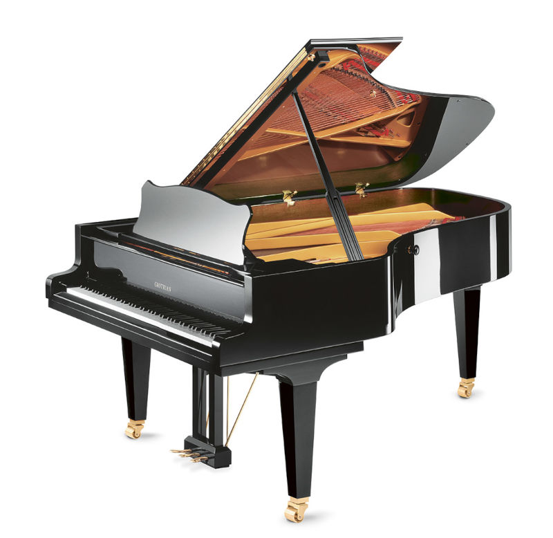 Piano de cola GROTRIAN G-208 Charis negro pulido